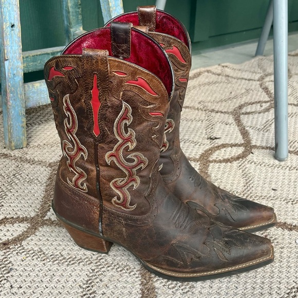 ARIAT Wichita Fashion Candy Sassy Cowboy Boots 9b Western Boho - Picture 1 of 11